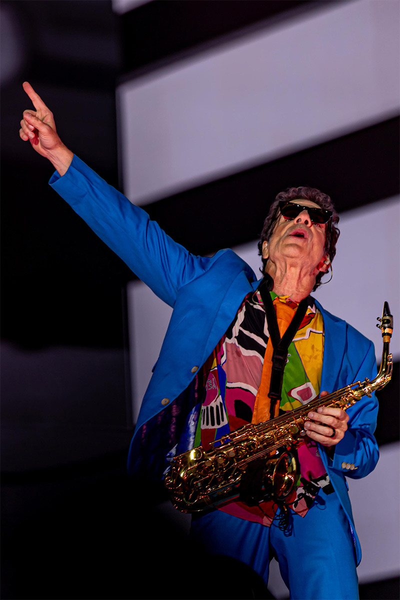 George Israel, compositor e saxofonista do Kid Abelha - Foto: Divulgação