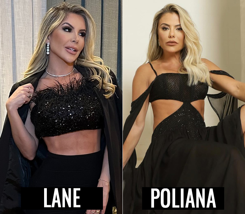 Lane Cavalcante e Poliana Rocha - Foto: Reprodução/ Instagram@lanecavalcant e @poliana