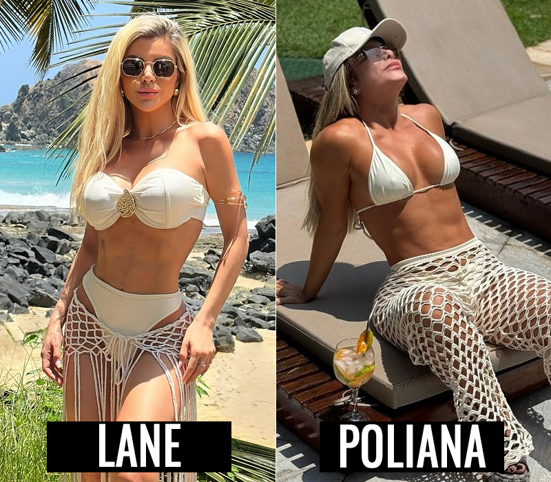 Lane Cavalcante e Poliana Rocha - Foto: Reprodução/ Instagram@lanecavalcant e @poliana