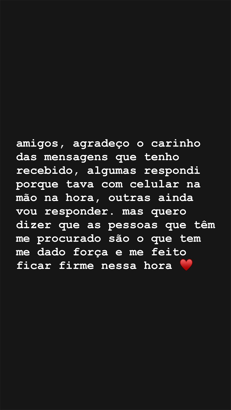 Leandro Soares desabafou em primeira postagem após a morte da esposa, a atriz Lua Blanco - Foto: Reprodução/ Instagram@leandrosoaresx