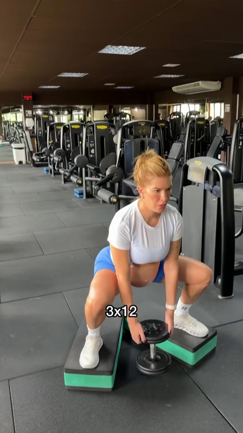 Lore Improta mostrou treino pesado na reta final da gravidez - Foto: Reprodução/ Instagram@loreimprota