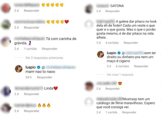 Luana Piovani responde comentários no Instagram - Foto: Reprodução/Instagram