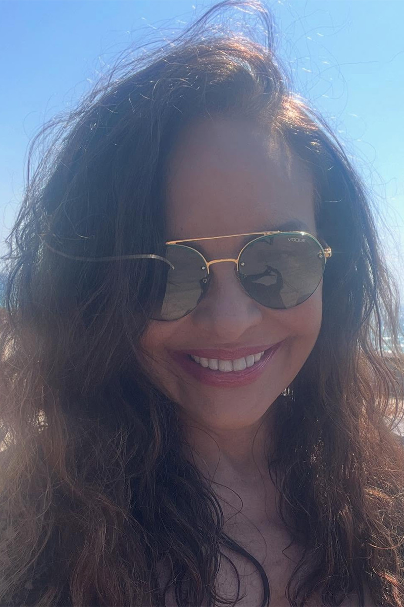 Luiza Tomé ostentou corpão de biquíni aos 64 anos - Foto: Reprodução/ Instagram@luizatomeofic