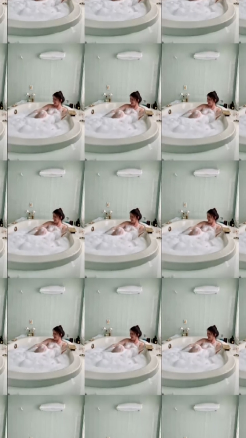 Luma de Oliveira mostrou banho de espuma nas redes sociais - Foto: Reprodução/ Instagram@lumadeoliveiraoficial