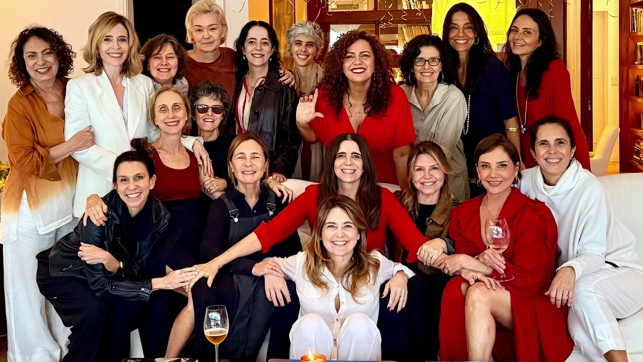 Malu Mader recebeu amigas famosas em festa de 60 anos - Foto: Reprodução/ Instagram@heloisaperisse