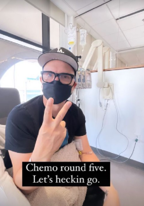 Mark Hoppus, do Blink-182, faz tratamento contra câncer agressivo
