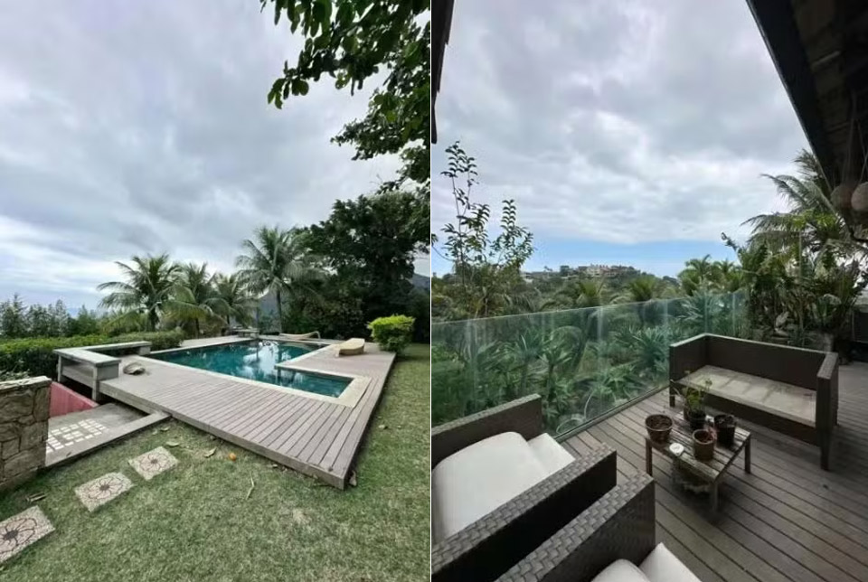 Mateus Solano e Paula Braun colocaram mansão à venda por R$ 7,9 milhões - Foto: Reprodução/ Viva Real