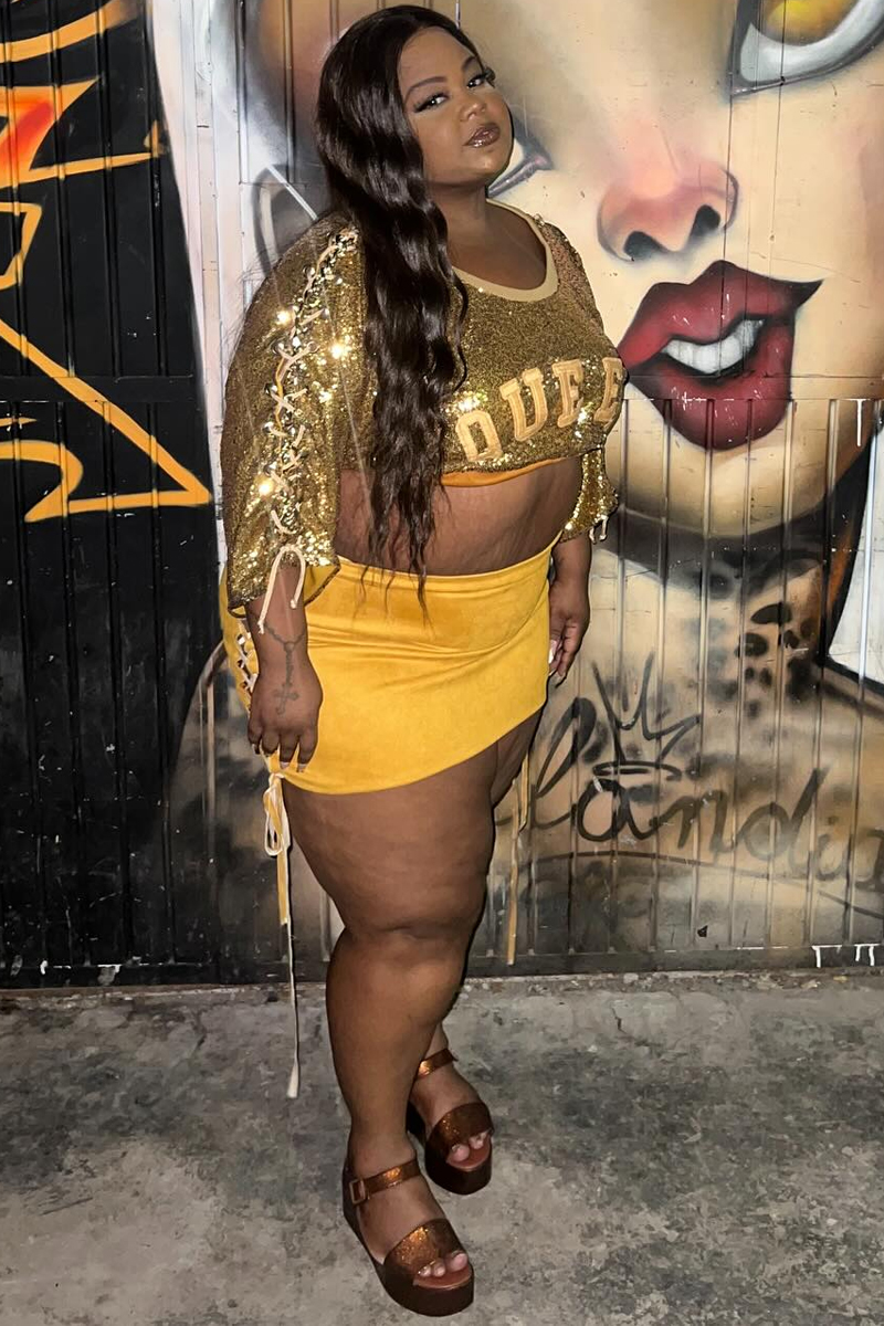 MC Carol mostrou o antes e depois de eliminar 60 kg - Foto: Reprodução/ Instagram@mccaroldeniteroioficial