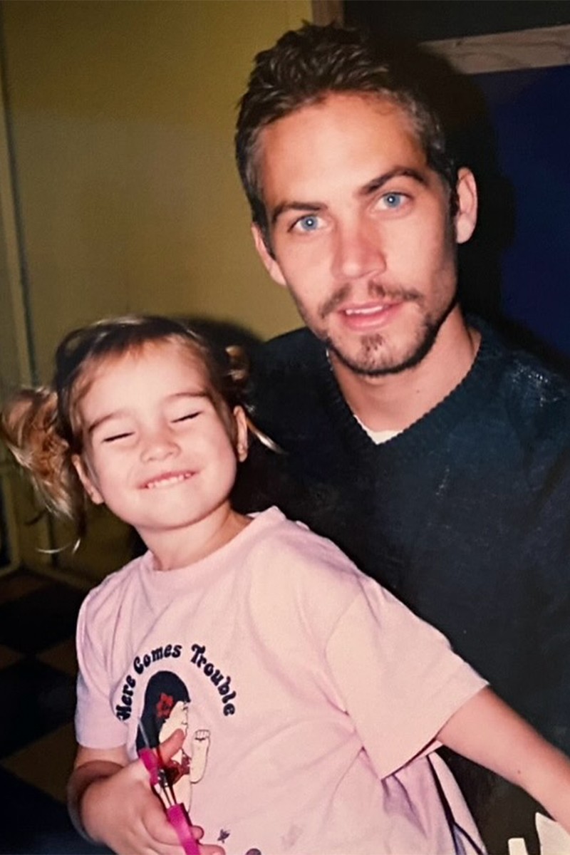 Meadow Walker homenageou o pai, Paul Walker, nas redes sociais - Foto: Reprodução/ Instagram@meadowwalker