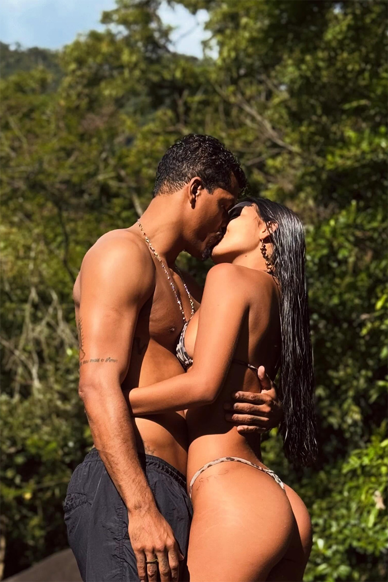 Mell Muzzillo mostrou momentos de junho ao lado de Marcello Melo Jr. - Foto: Reprodução/ Instagram@mellmuzzillo