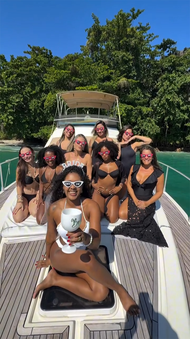 Mikimbeth mostrou despedida de solteira com amigas - Foto: Reprodução/ Instagram@mikimbeth