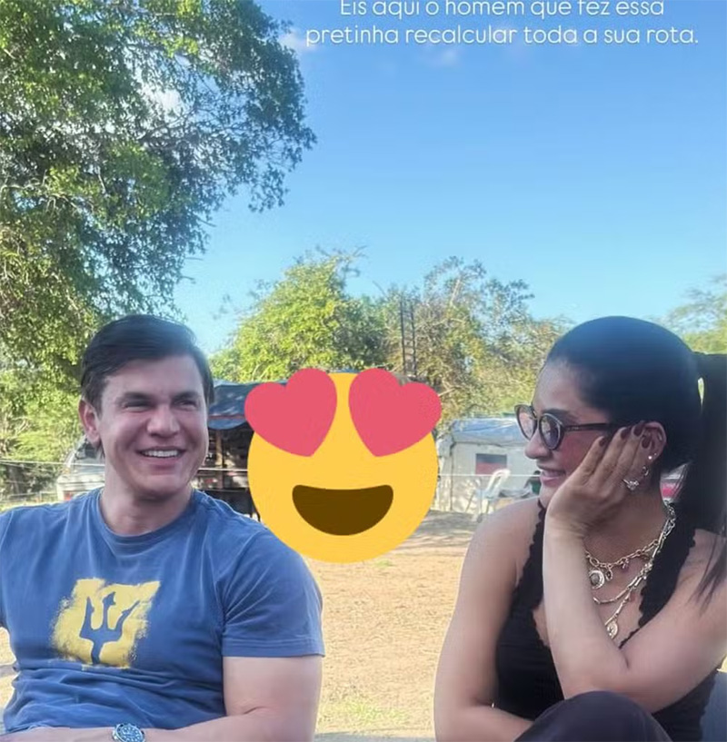 Mileide Mihaile postou foto com novo namorado e se declarou nas redes sociais - Foto: Reprodução/ Instagram@mileidemihaile