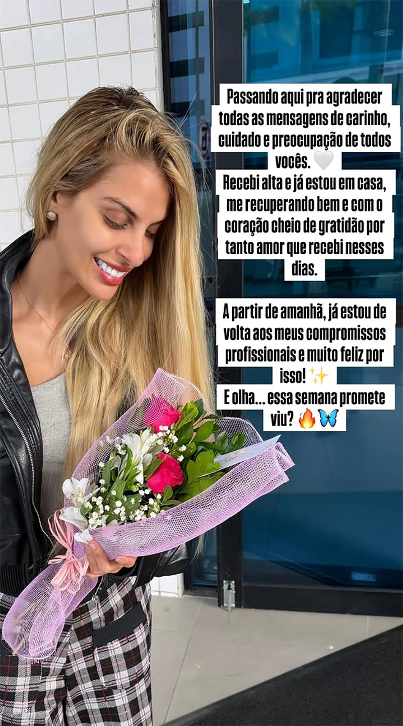 Ohara Ravick desfalcou a banda Calcinha Preta após internação - Foto: Reprodução/ Instagram@ohararavick