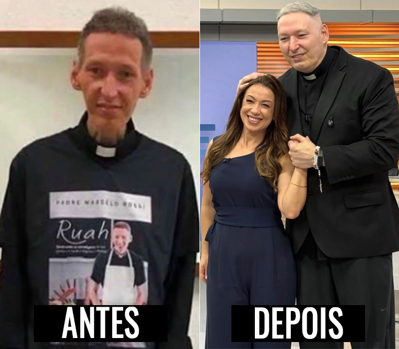 Padre Marcelo Rossi mostrou evolução 10 anos após a depressão - Foto: Reprodução/ Instagram@padremarcelorossi