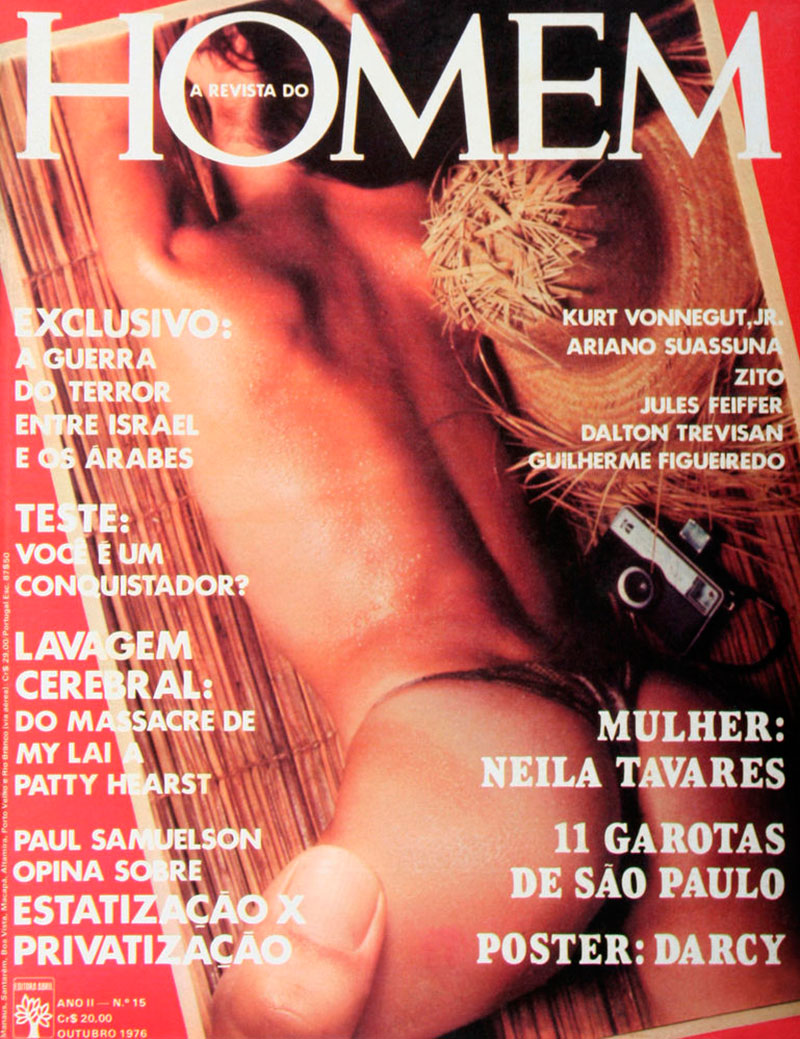 Playboy de Outubro de 1976: (Neila Tavares) - Foto: Divulgação