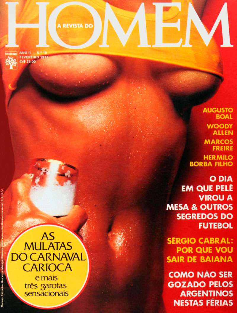 Playboy de Fevereiro de 1977 (As Mulatas da Avenida) - Foto: Divulgação