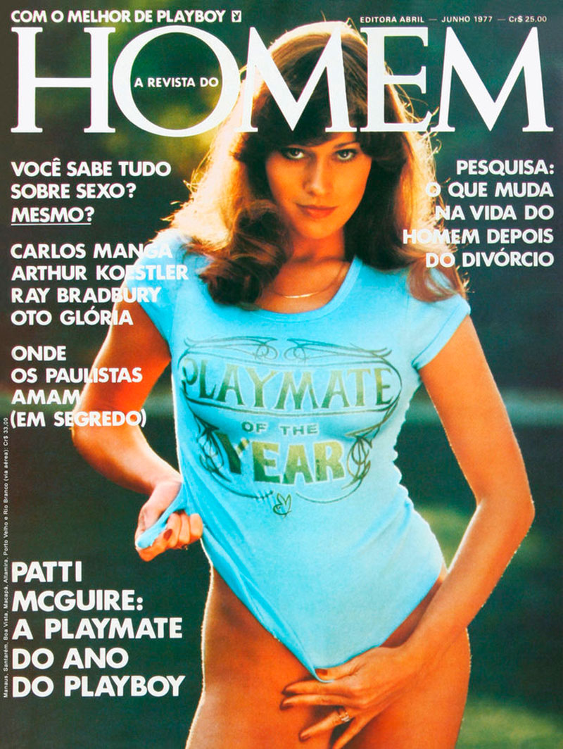 Playboy de Junho de 1977 (Patti MCguire) - Foto: Divulgação