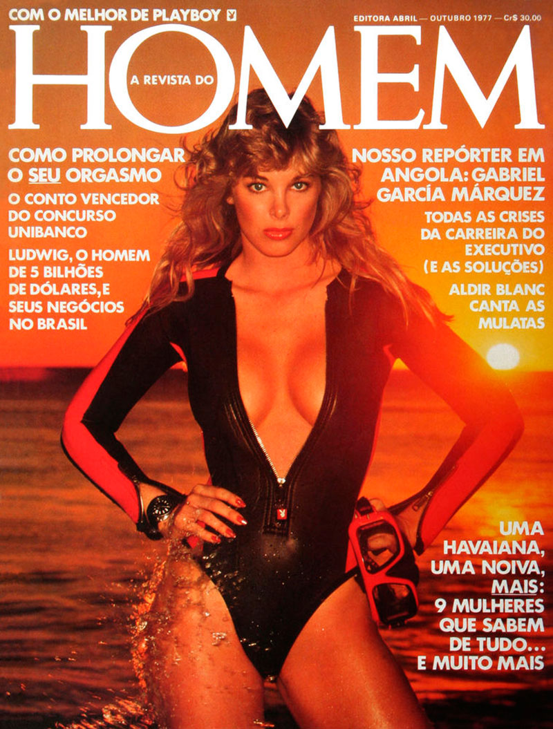 Playboy de Outubro de 1977 (Denise Michele) - Foto: Divulgação