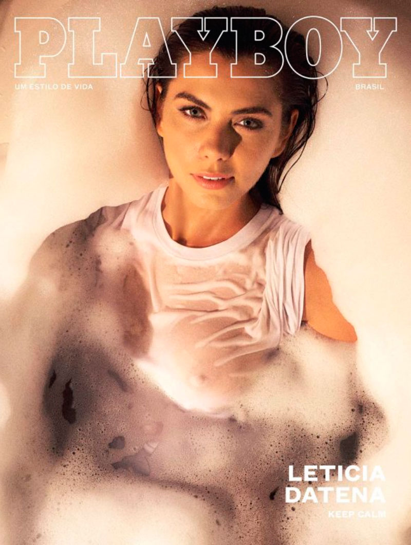 Letícia Datena foi capa da Playboy em outubro de 2017 - Foto: Divulgação