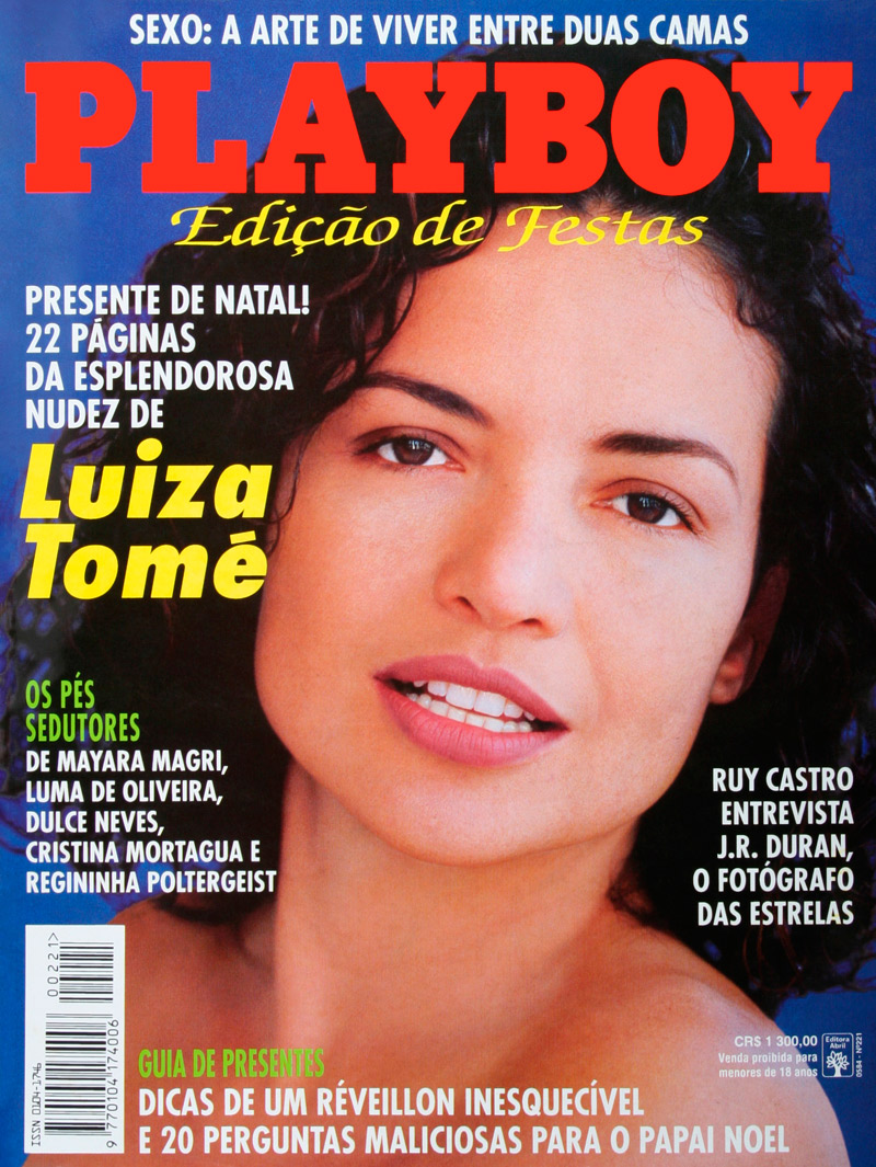 Luiza Tomé na capa da Playboy - Foto: Divulgação