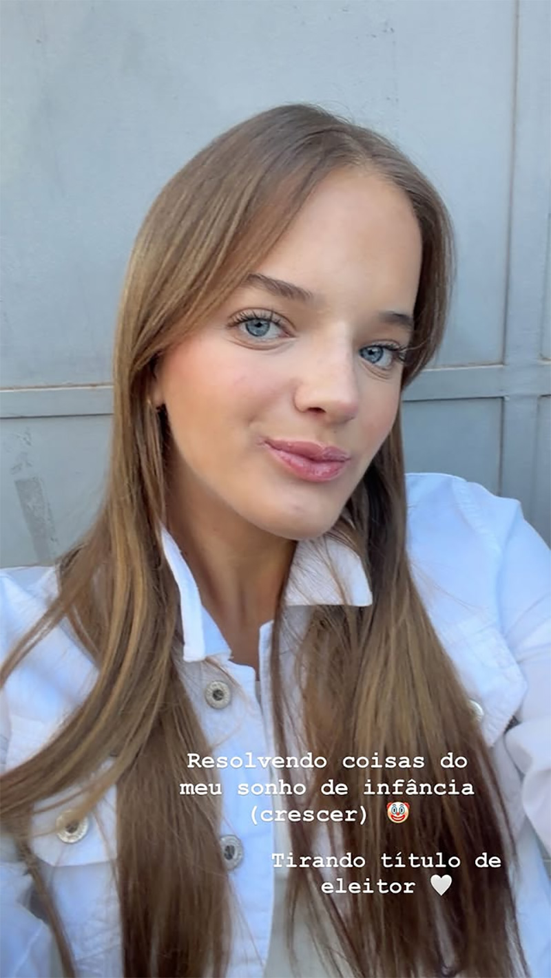 Rafaella Justus atualmente - Foto: Reprodução/ Instagram@rafapinheirojustus