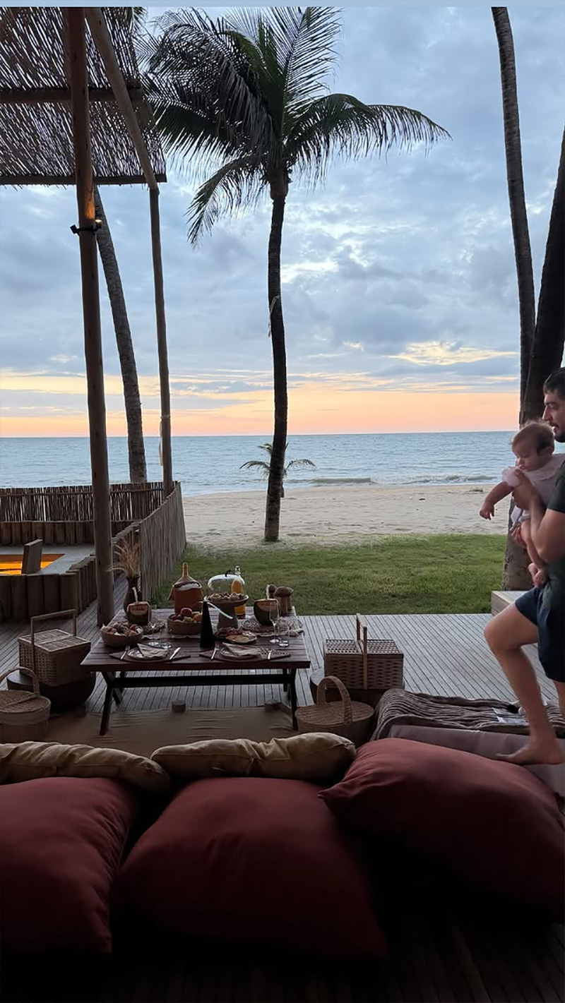 Rafa Kalimann mostrou a viagem da família para Cumbuco - Foto: Reprodução/ Instagram@rafakalimann