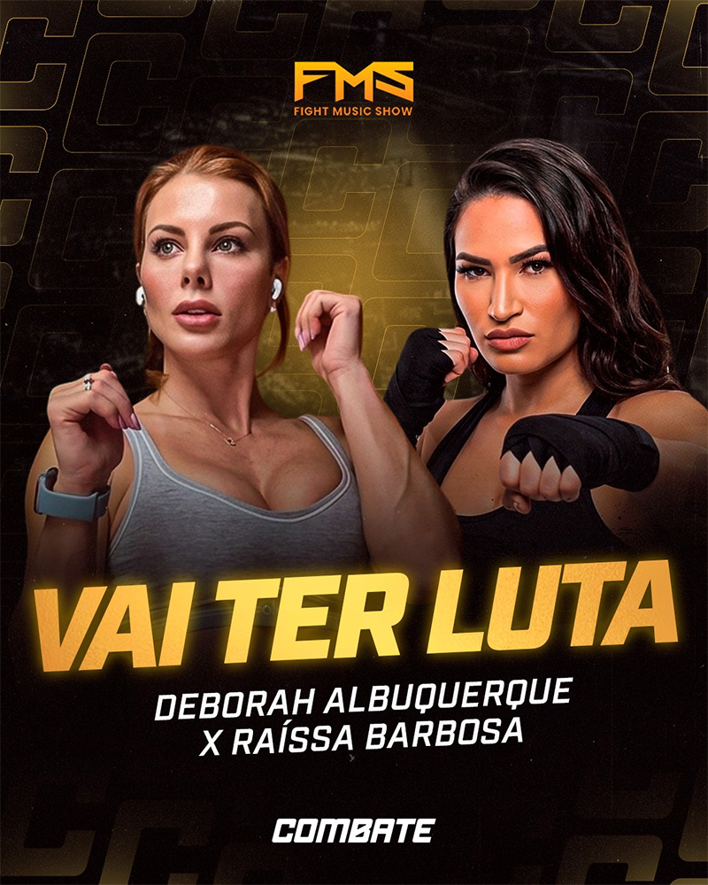 Deborah Albuquerque e Raissa Barbosa vão lutar na 8ª edição do Fight Music Show - Foto: Reprodução/ Instagram@fightmusicshow