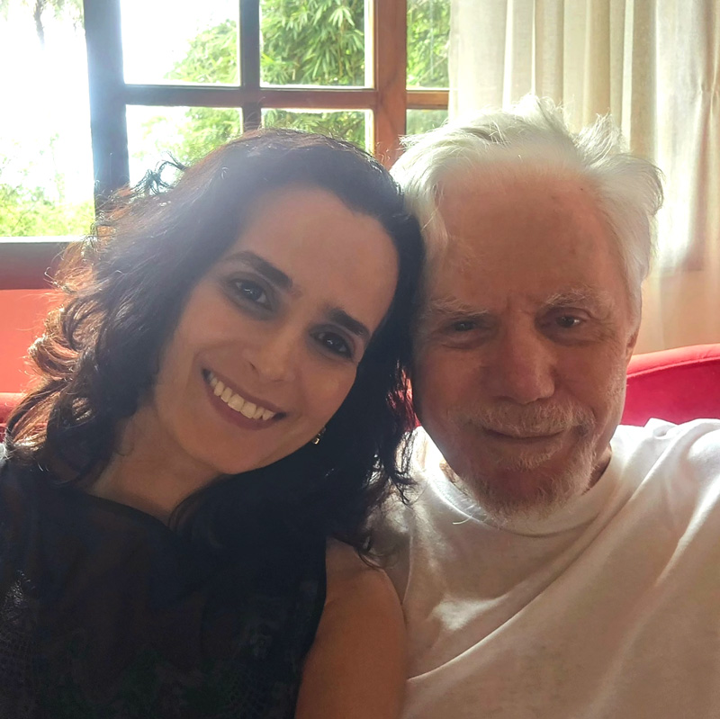 Reginaldo Faria e a namorada, Joana Werneck - Foto: Reprodução/ Instagram@joana.w.imoveis