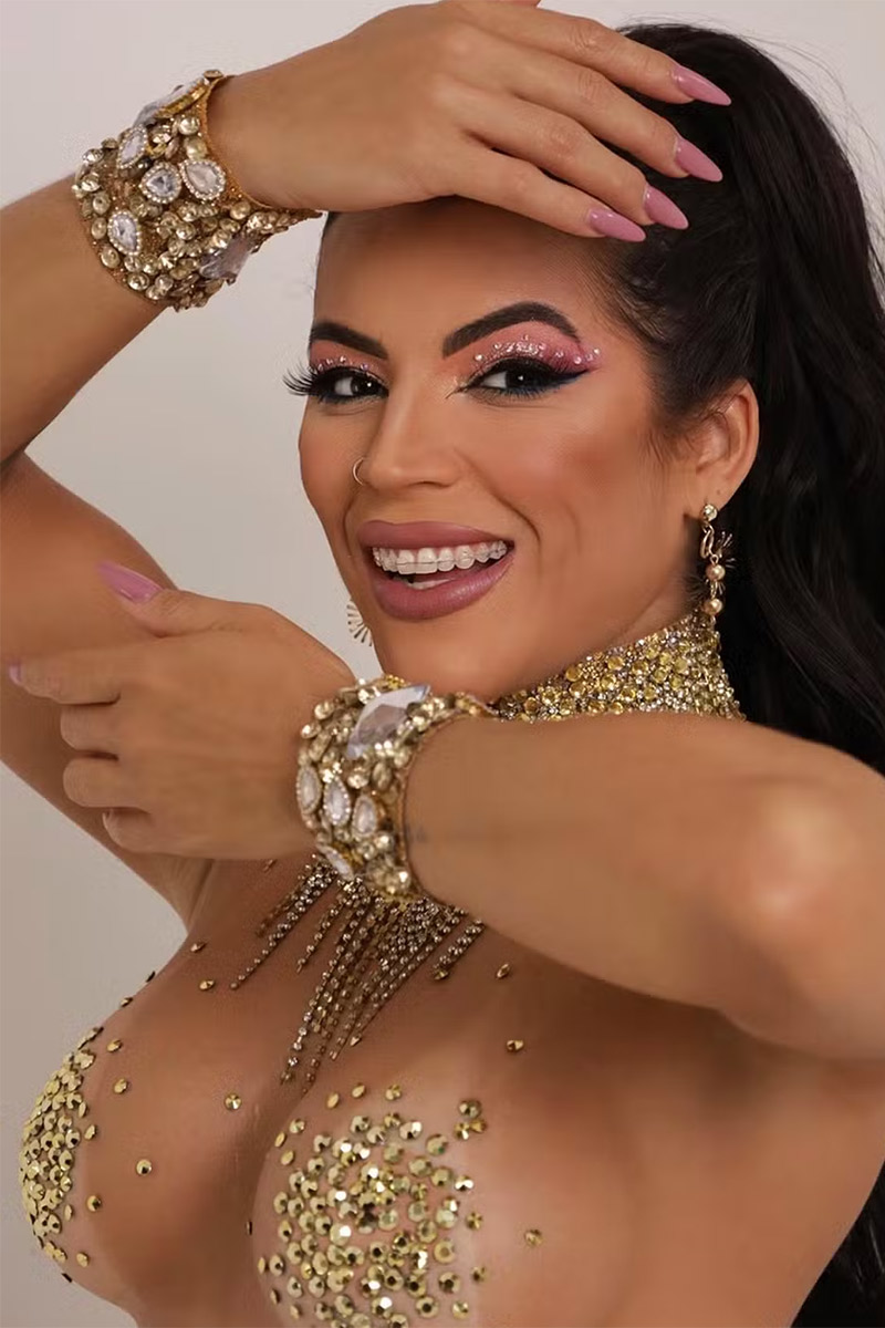 Rosana Ferreira quer título de musa do tapa-sexo no carnaval - Foto: Divulgação/ CO Assessoria