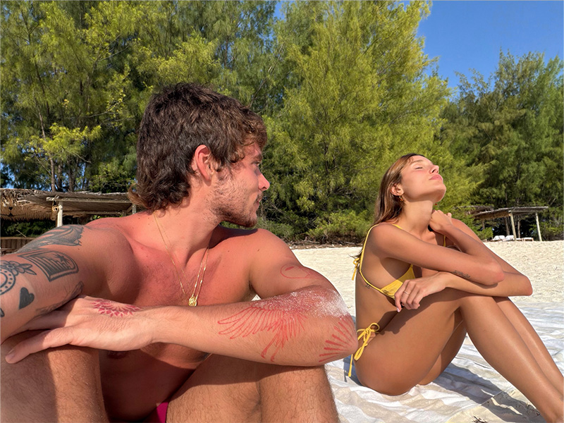 Sasha Meneghel posou de biquíni em praia na Tanzânia - Foto: Reprodução/ Instagram@sashameneghel