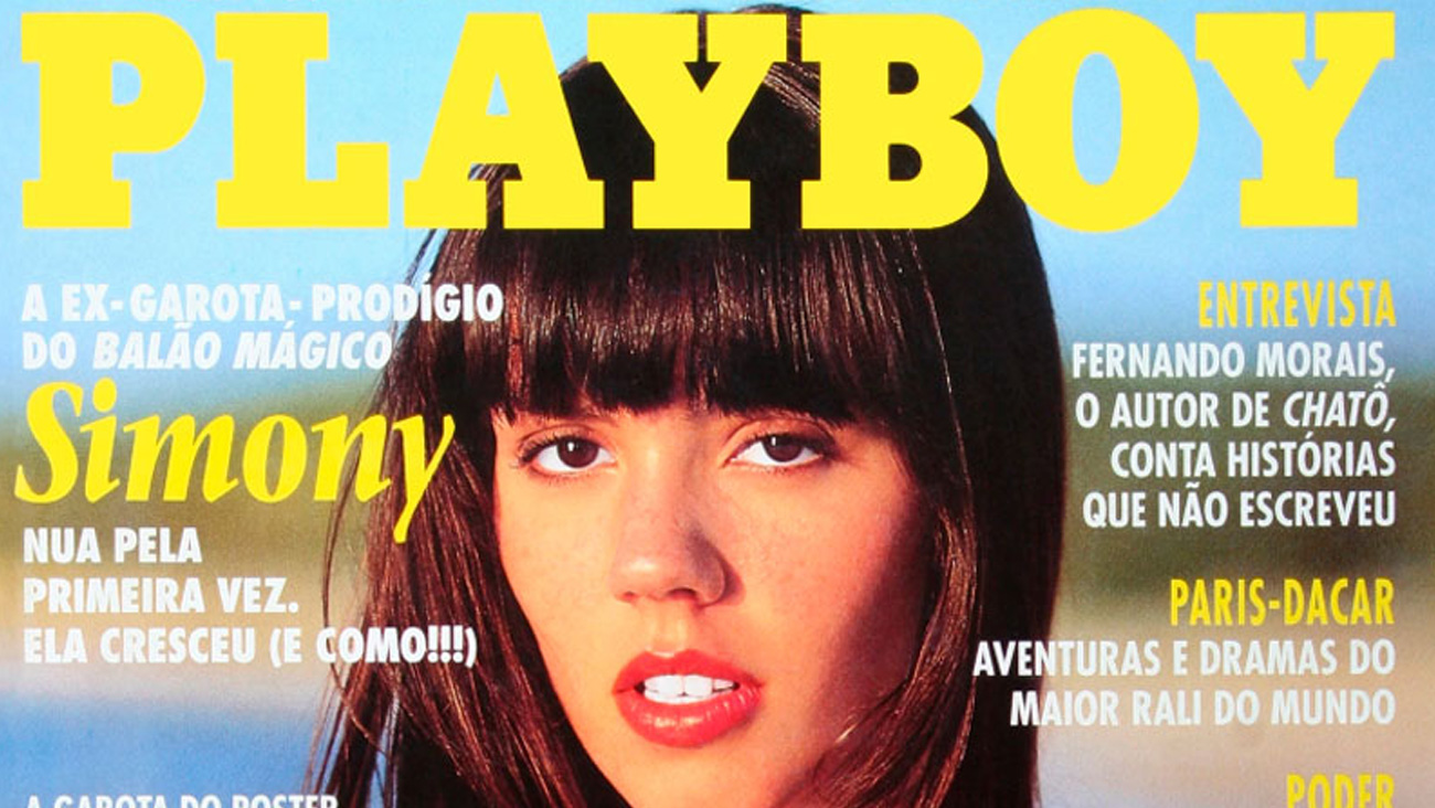 Simony foi capa da Playboy em dezembro de 1994 - Foto: Divulgação