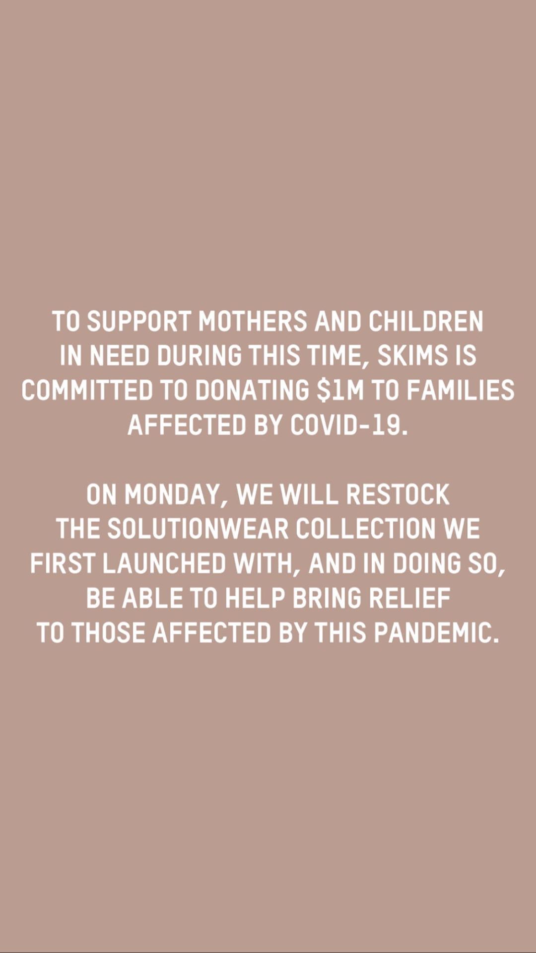 Kim Kardashian anuncia doação para famílias de vítimas do coronavírus