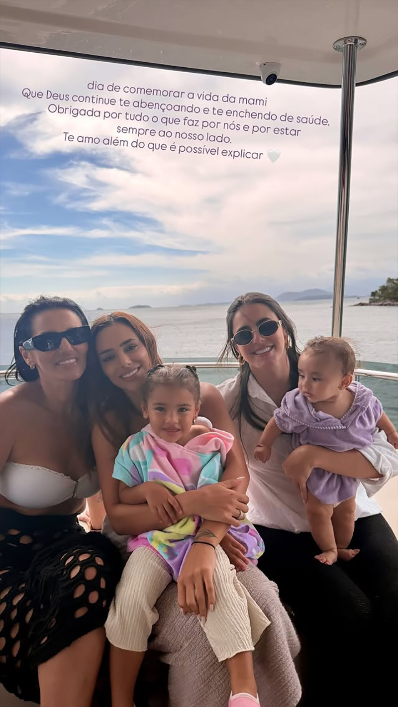 Telma Fonseca Ribeiro foi homenageada pelas filhas nas redes sociais - Foto: Reprodução/ Instagram@brunabiancardi