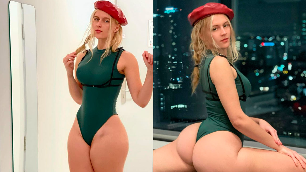 Cenapop · Estrela do OnlyFans faz cosplay de Cammy, do Street Fighter, e  causa alvoroço: “Venceu por K.O”