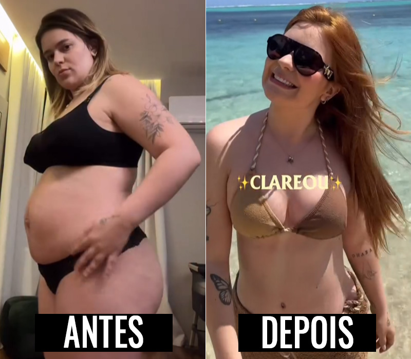 Viih Tube mostrou corpo pós-parto e comparou com o atual - Foto: Reprodução/ Instagram@viihtube