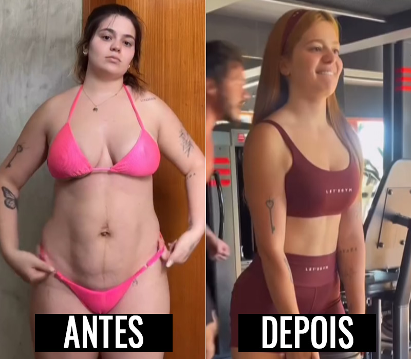 Viih Tube mostrou corpo pós-parto e comparou com o atual - Foto: Reprodução/ Instagram@viihtube