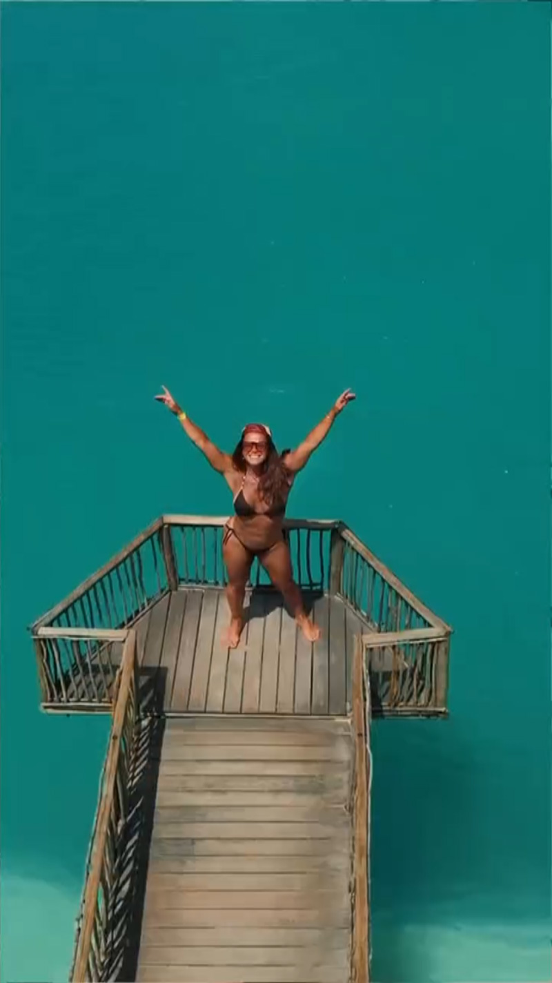Viviane Araújo postou vídeo de biquíni e pediu o fim do frio - Foto: Reprodução/ Instagram@araujovivianne