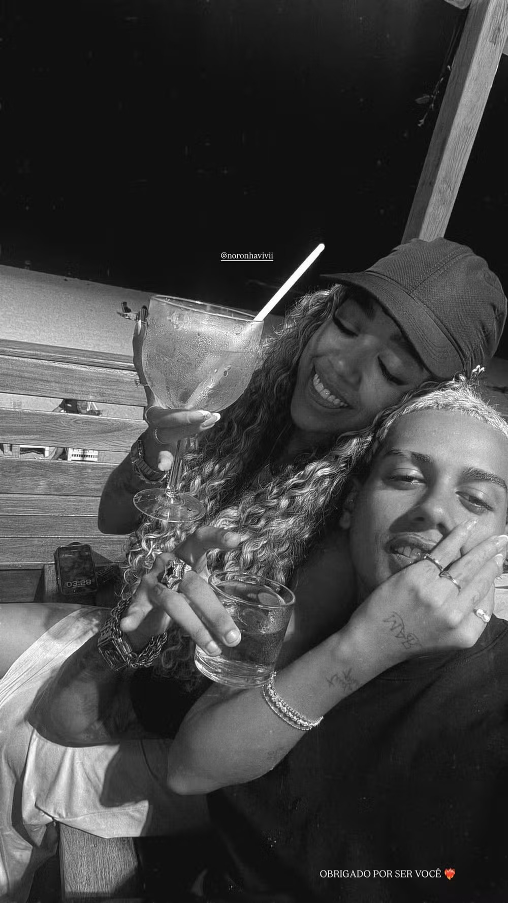 Vivi Noronha assumiu affair com o influenciador Dafuria - Foto: Reprodução/ Instagram@noronhavivii