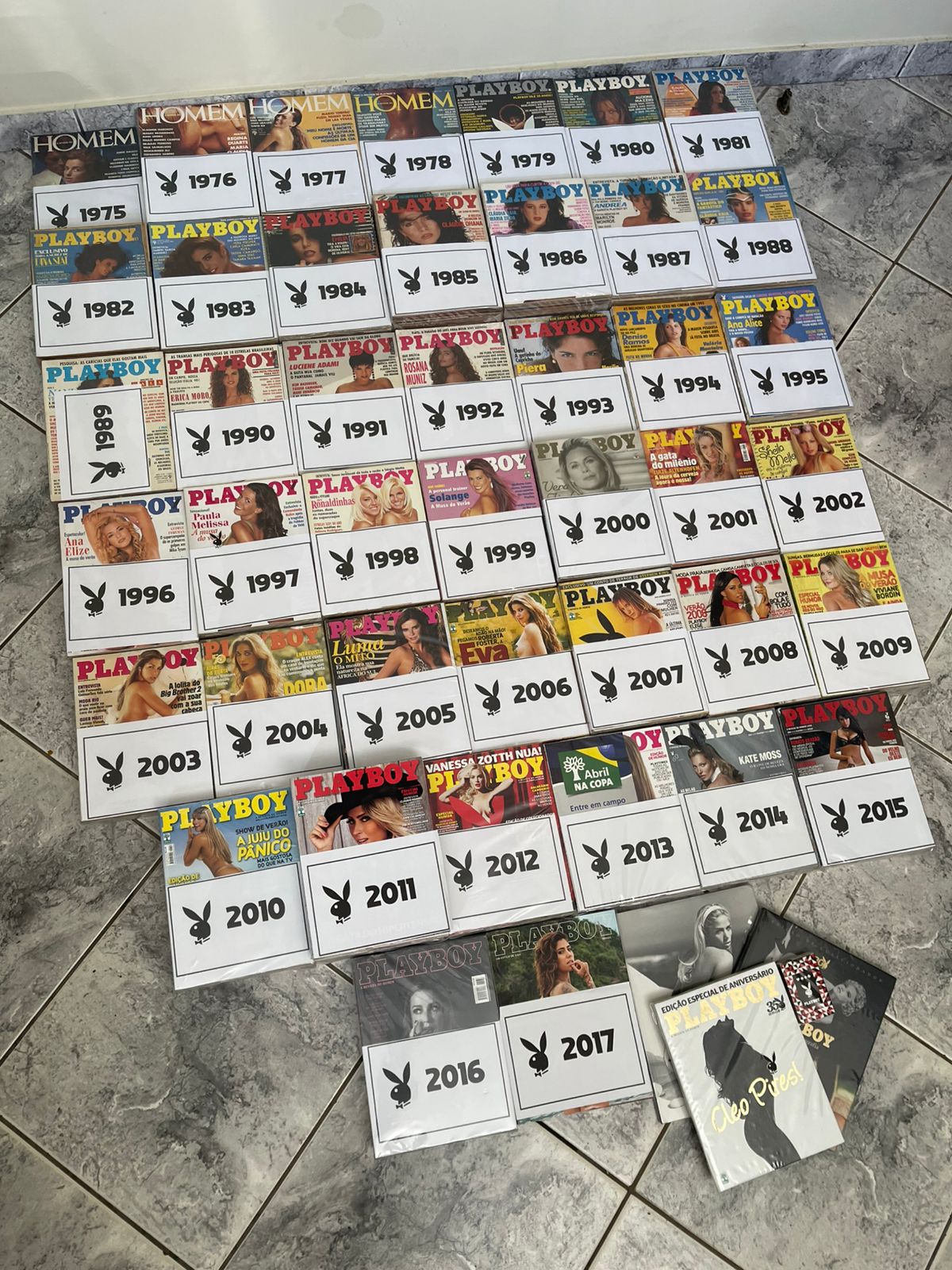 Lucas Hit colocou à venda coleção completa da Playboy - Foto: Arquivo pessoal